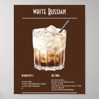 Creamy White Russian Recipe Bar