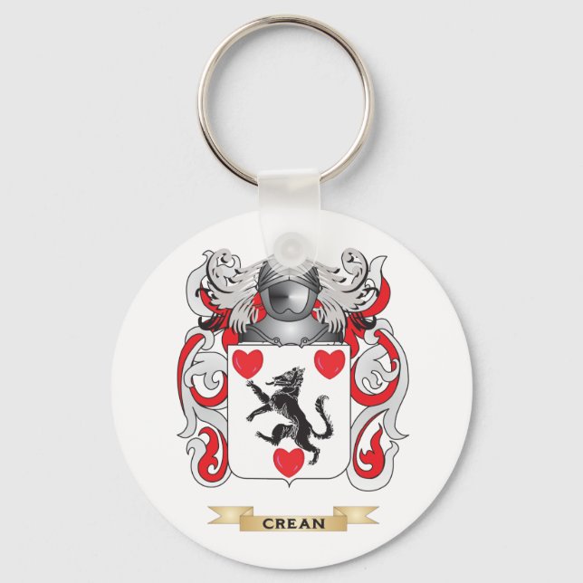 Crean Coat of Arms Key Ring (Front)