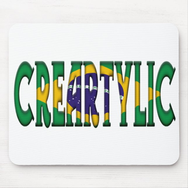 Creartylic Brazil mousepad (Front)
