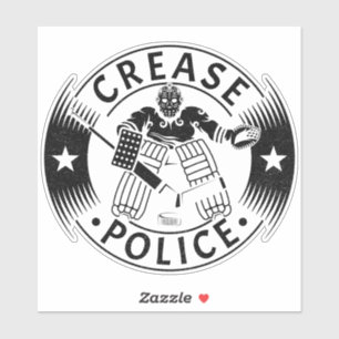 Crease Police Hockey Goalie