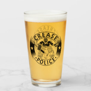 Crease Police Hockey Goalie Glass