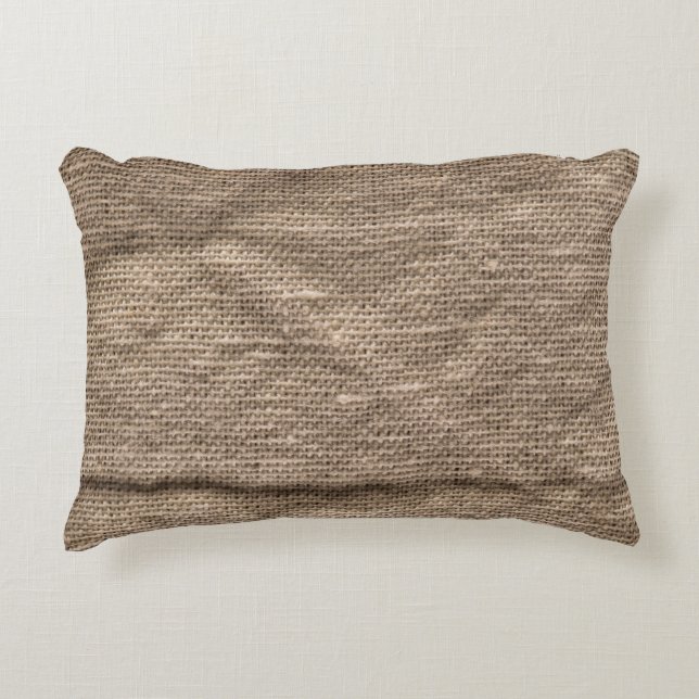 Creased brown, abstract textured background. decorative cushion (Front)
