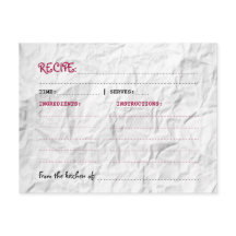 Creased Paper Recipe