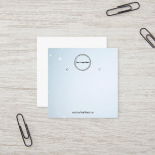 Creat Your Custom Logo Earring Display Card