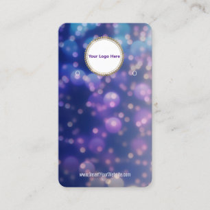 Creat Your Custom Logo Earring Display Card