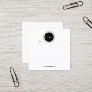 Creat Your Custom Logo Earring Display Card