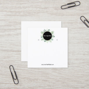 Creat Your Custom Logo Earring Display Card 
