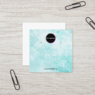 Creat Your Custom Logo Earring Display Card 