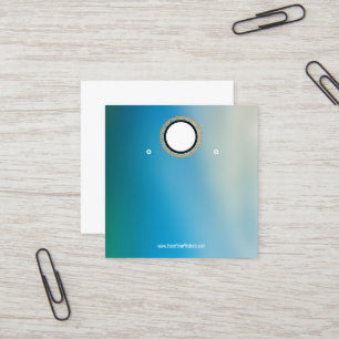 Creat Your Custom Logo Earring Display Card 