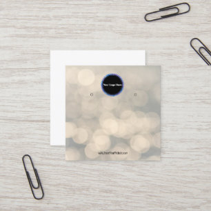 Creat Your Custom Logo Earring Display Card 