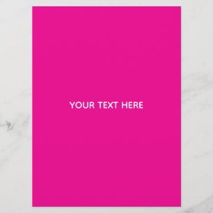 Creat Your Own Megenta Invitation Postcard