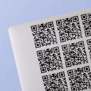 Create 9 Scannable QR Codes   Transparent