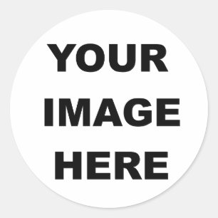 Create a classic round sticker