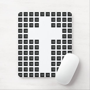 Create a Cross Pattern with any Logo or Image Mous Mouse Mat