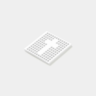 Create a Cross Pattern with any Logo or Image Post-it Notes