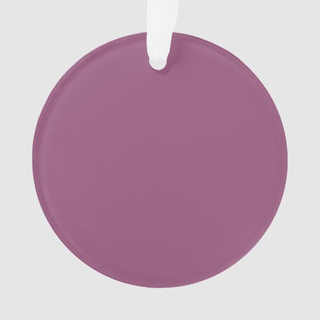 Create a Custom Colour/Design Personalised Ornament (Front)