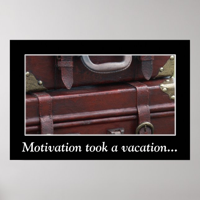 Create a custom demotivational poster (S) (Front)