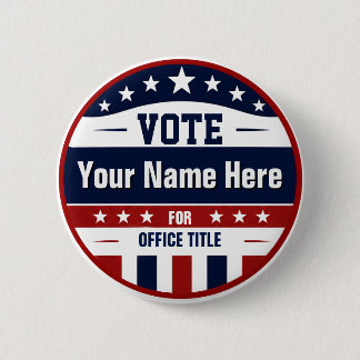 Create a Custom ELection Political Button