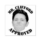 Create A Custom Funny Face Teacher Approval Rubber