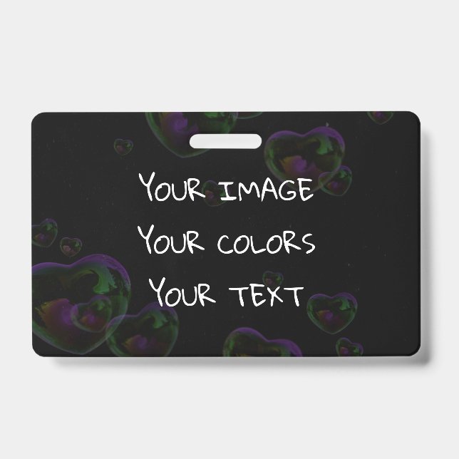 Create a Custom ID Badge (Front)