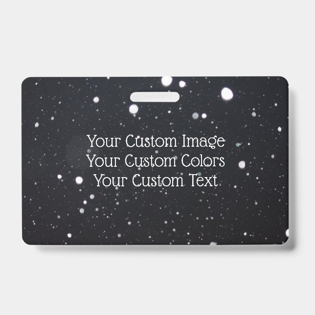 Create a Custom ID Badge (Front)