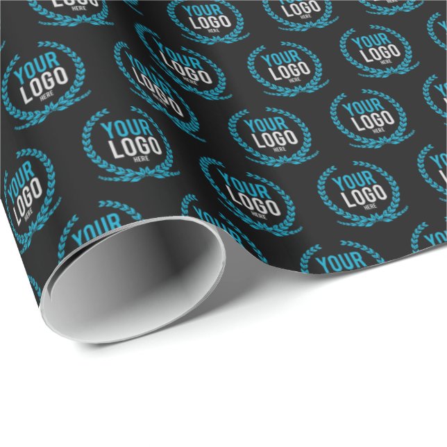 Create a Custom Logo | Colour Dark Wrapping Paper (Roll Corner)