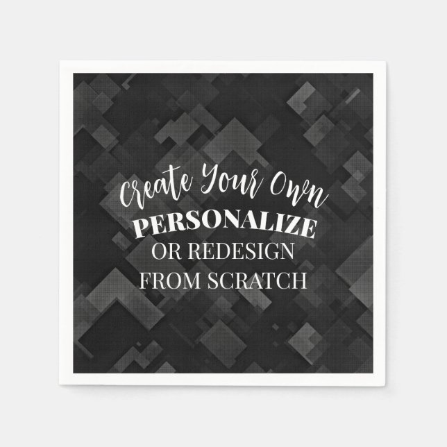 Create a Custom Napkin (Front)