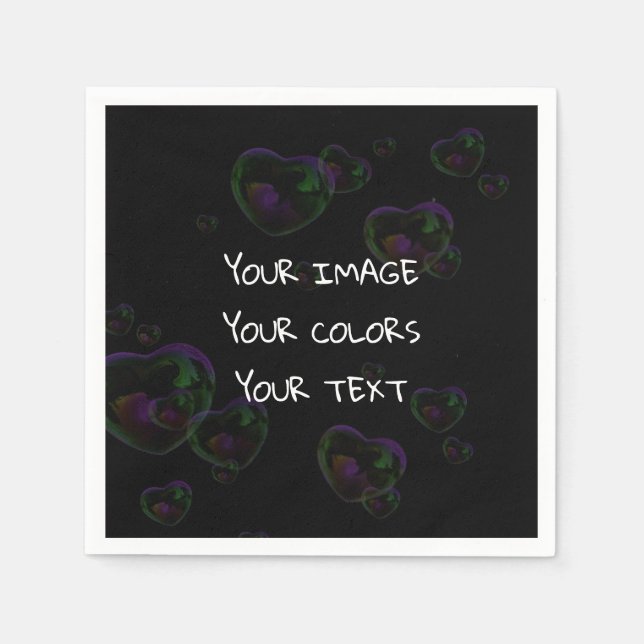 Create a Custom Napkin (Front)