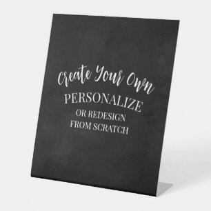 Create a Custom Pedestal Sign