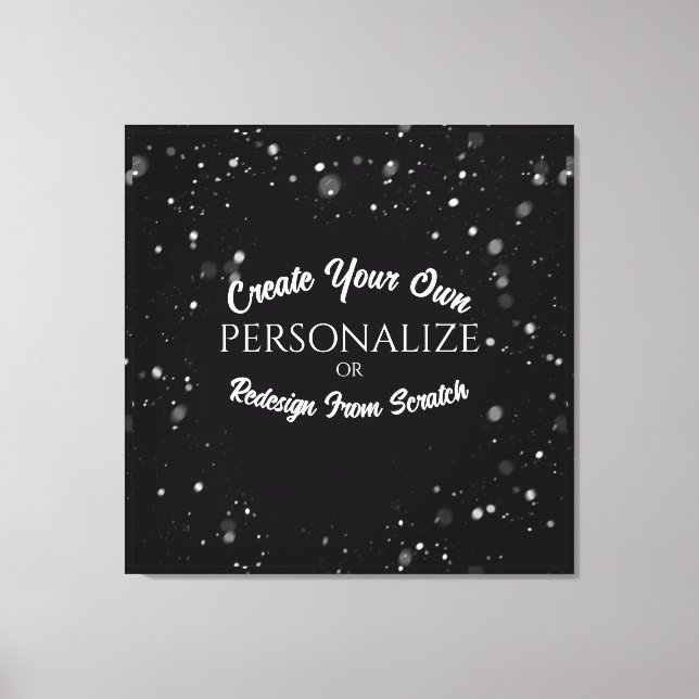 Create a Custom Personalised Canvas Print (Front)