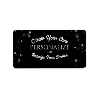 Create a Custom Personalised Label