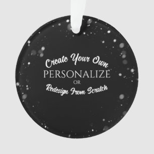Create a Custom Personalised Ornament