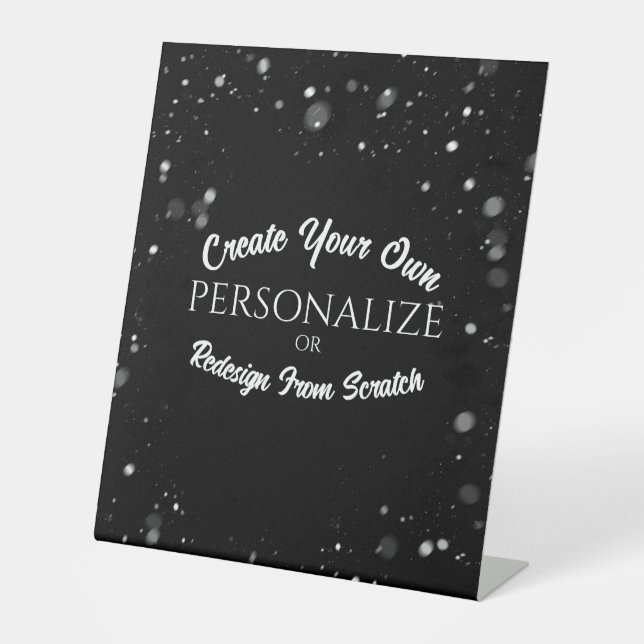 Create a Custom Personalised Pedestal Sign (Front)