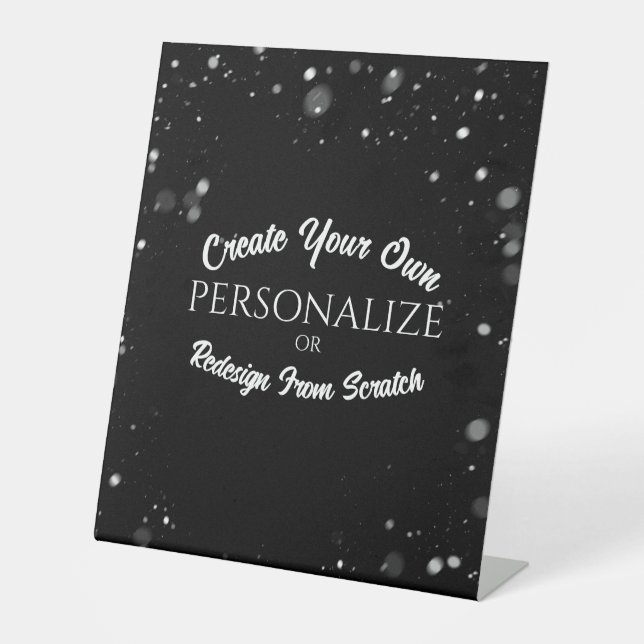 Create a Custom Personalised Pedestal Sign (Front)