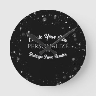 Create a Custom Personalised Round Clock