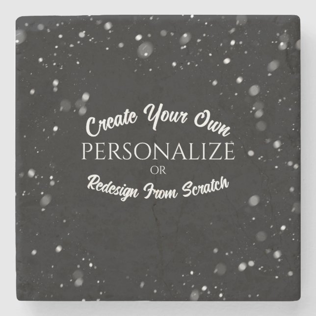 Create a Custom Personalised Stone Coaster (Front)