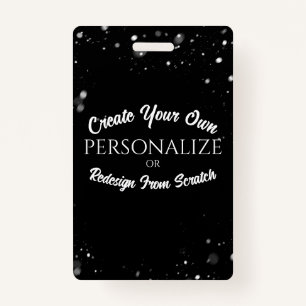 Create a Custom Personalized ID Badge