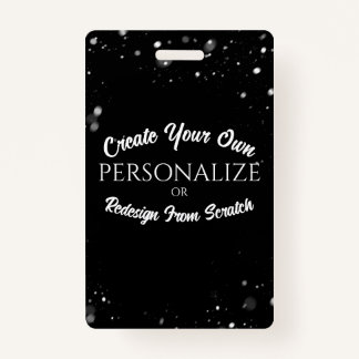 Create a Custom Personalized ID Badge
