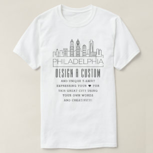 Create A Custom Philadelphia, Pennsylvania Themed T-Shirt