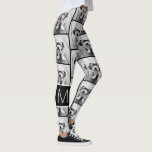 Create a Custom Photo Collage - 1 Photo Monogram Leggings<br><div class="desc">Use your favourite photo or pictures to make a fun keepsake to share with friends.</div>
