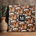 Create a Custom Photo Collage - 1 Photo Monogram Tile<br><div class="desc">Use your favourite photo or pictures to make a fun keepsake to share with friends.</div>