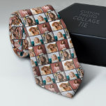 Create a Custom Photo Collage Pattern - 4 Photos Tie<br><div class="desc">For best results, use square cropped photos, but most photos with the subject centred works! Use your favourite photo or pictures to make a fun keepsake to share with friends. This includes a combination of your four favourite pictures. Other combinations are available in our store. You can also buy this...</div>