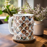 Create a Custom Photo Collage with 12 Photos Coffee Mug<br><div class="desc">For best results,  crop photos into squares before uploading. Use your favourite photo or pictures to make a fun keepsake to share with friends. This includes a combination of your 12 favourite pictures. Other combinations are available in our store.</div>