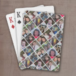 Create a Custom Photo Collage with 12 Photos Playing Cards<br><div class="desc">For best results,  crop photos into squares before uploading. Use your favorite photo or pictures to make a fun keepsake to share with friends. This includes a combination of your 12 favorite pictures. Other combinations are available in our store.</div>