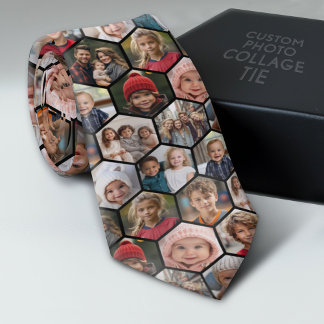 Create a Custom Photo Collage with 12 Photos Tie