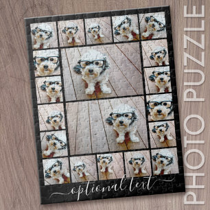 Create a Custom Photo Collage with 20 Photos Jigsaw Puzzle
