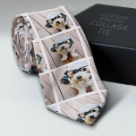 Create a Custom Photo Collage with 3 Photos Tie<br><div class="desc">For best results,  crop photos into squares before uploading. Use your favourite photo or pictures to make a fun keepsake to share with friends. This includes a combination of your 3 favourite pictures. Other combinations are available in our store.</div>