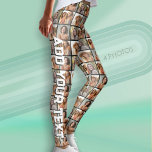 Create a Custom Photo Collage with 4 Photos Leggings<br><div class="desc">Use your favourite photo or pictures to make a fun keepsake to share with friends.</div>