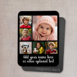 Create a Custom Photo Collage with 6 Photos Magnet<br><div class="desc">Use your favourite photo or pictures to make a fun keepsake to share with friends.</div>