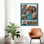 Create a Custom Photo Collage with 8 Photos Faux Canvas Print<br><div class="desc">Use your favourite photo or pictures to make a fun keepsake to share with friends.</div>